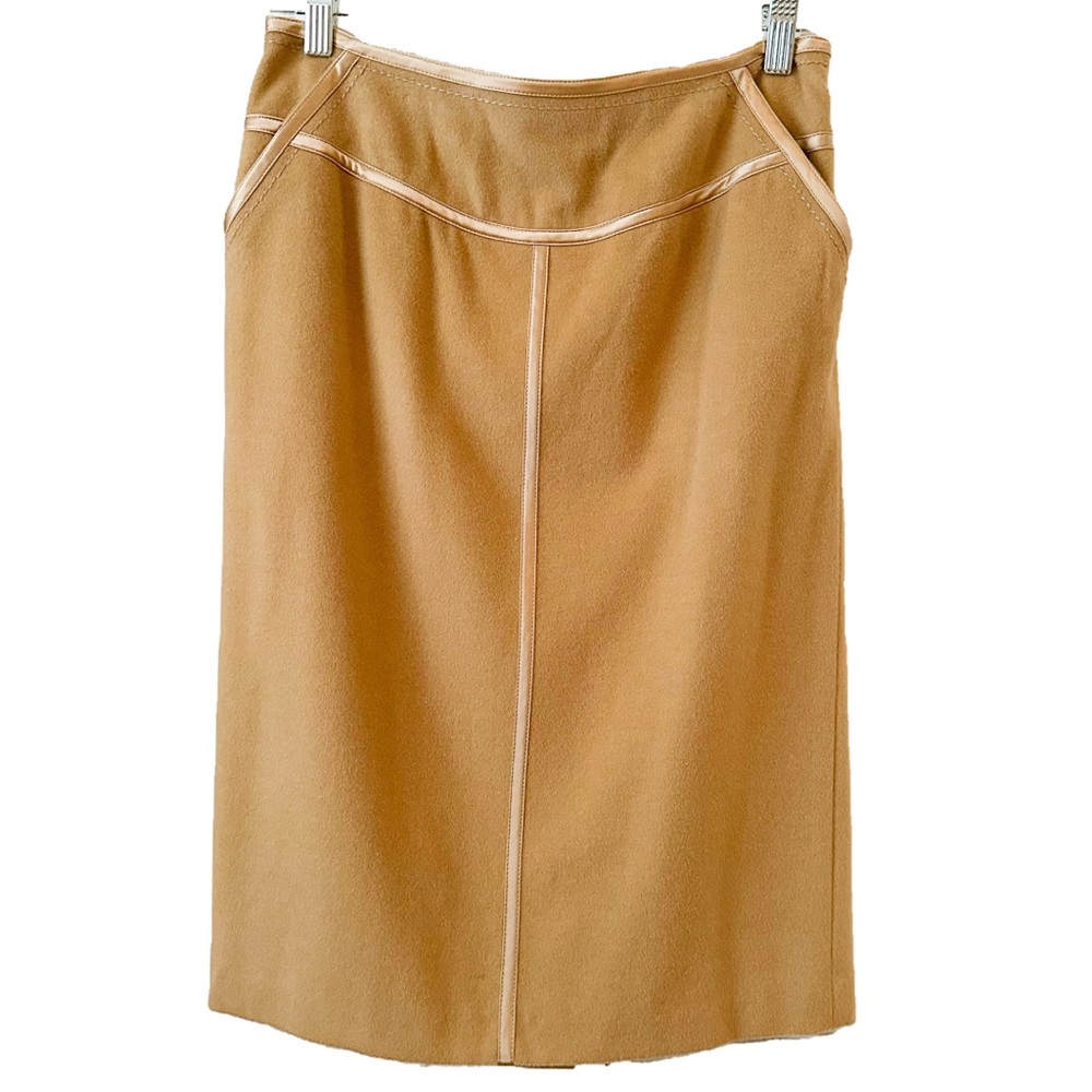 Ellen Tracy Camel Skirt